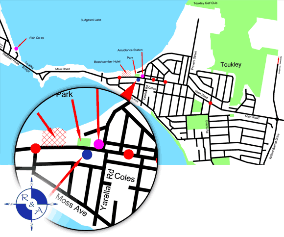 Rolls and Associates Map